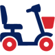 Choose Merits scooters for travel-friendly to heavy duty mobility.