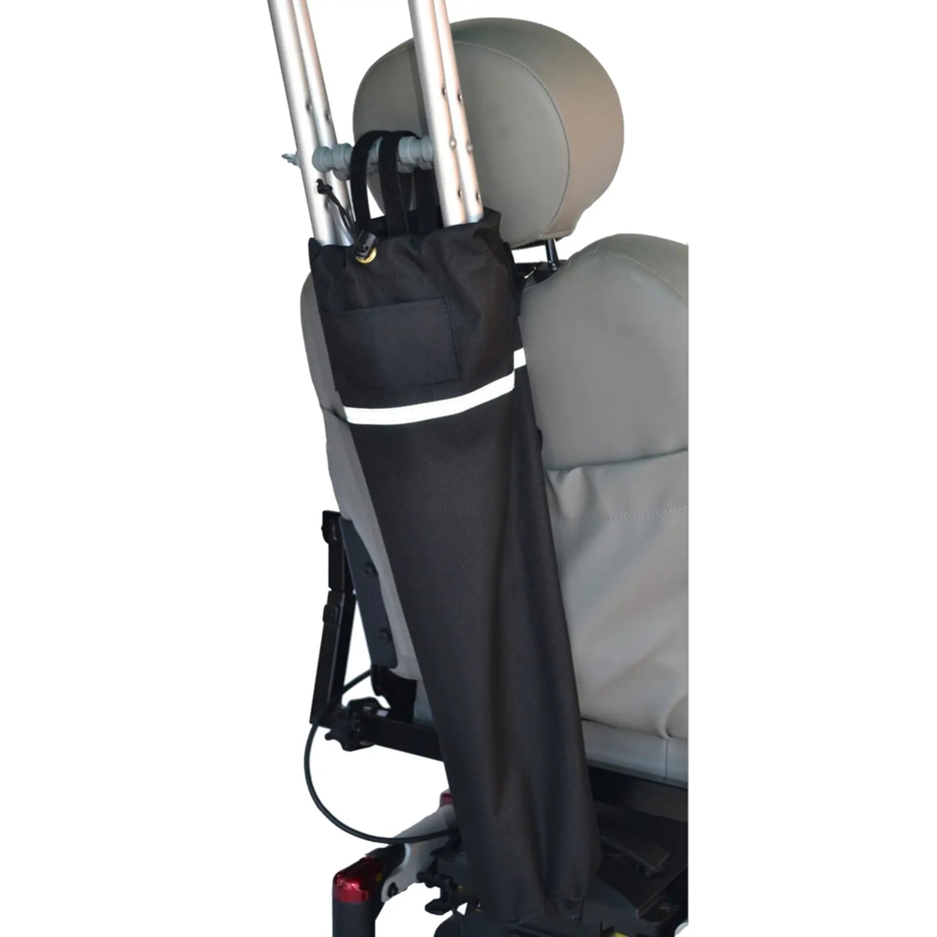 The Merits Crutch Holder.
