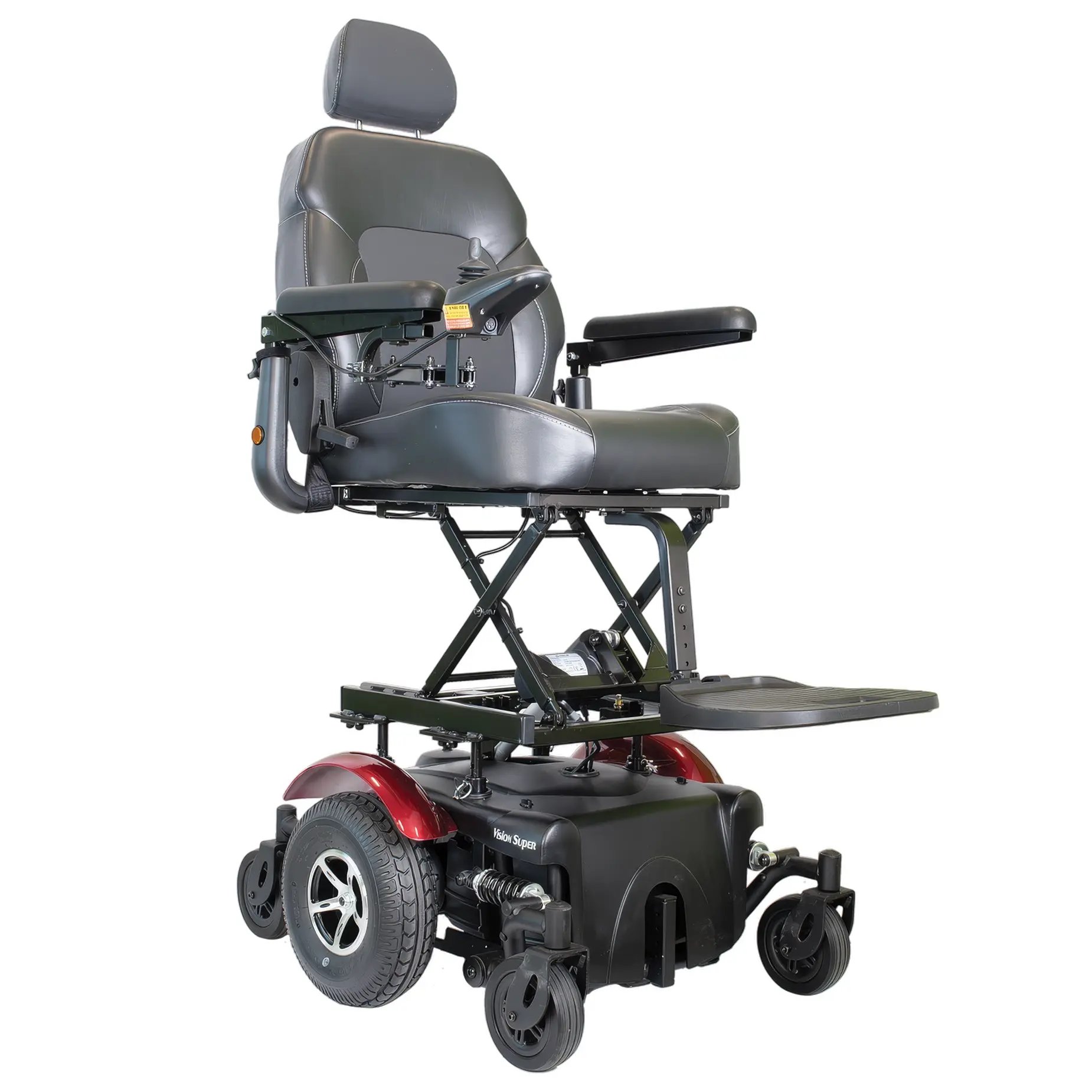 The Merits Group 2: Power Mobility chair Vision Super with Lift features a 10