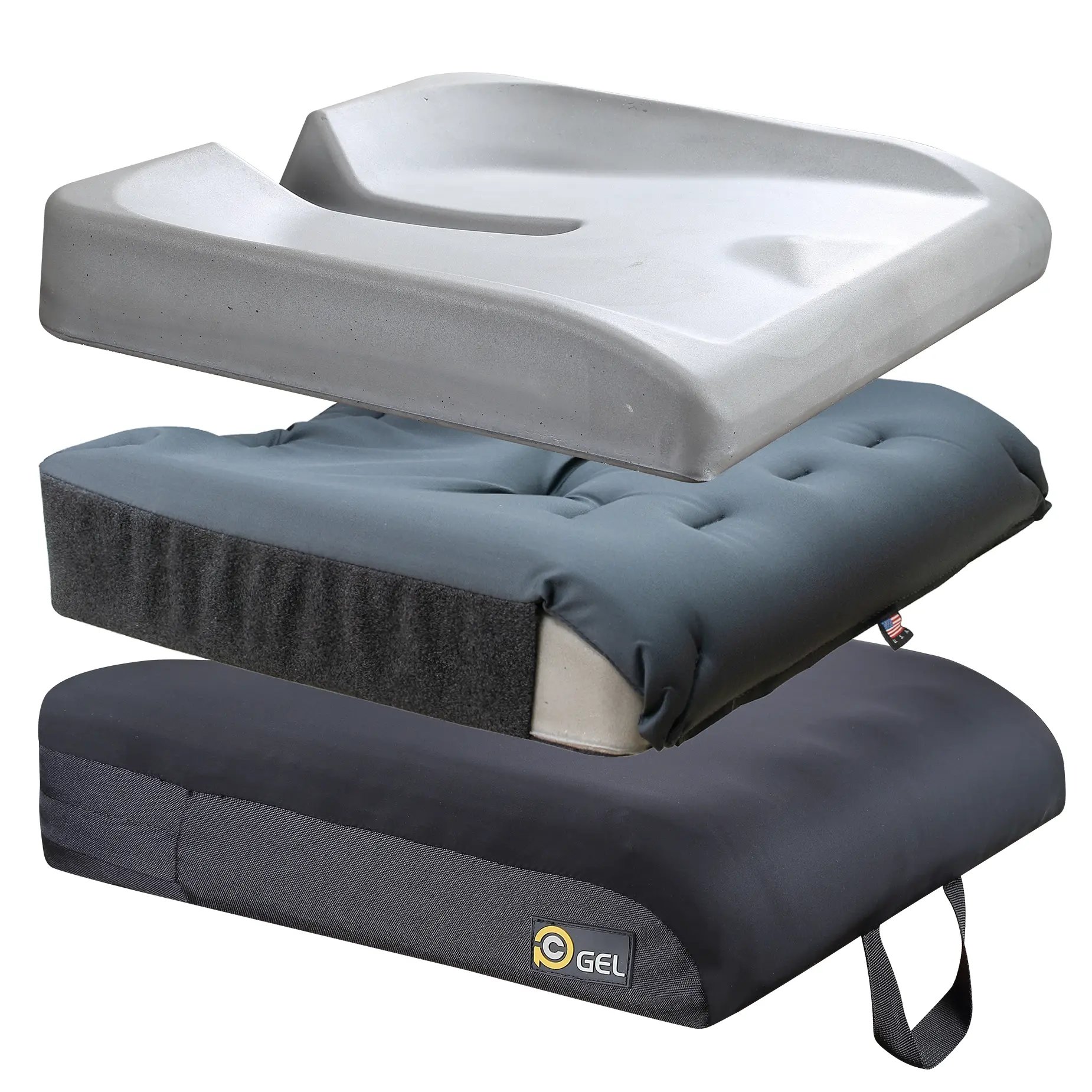 The PC cushion Gel is designed for lasting comfort.