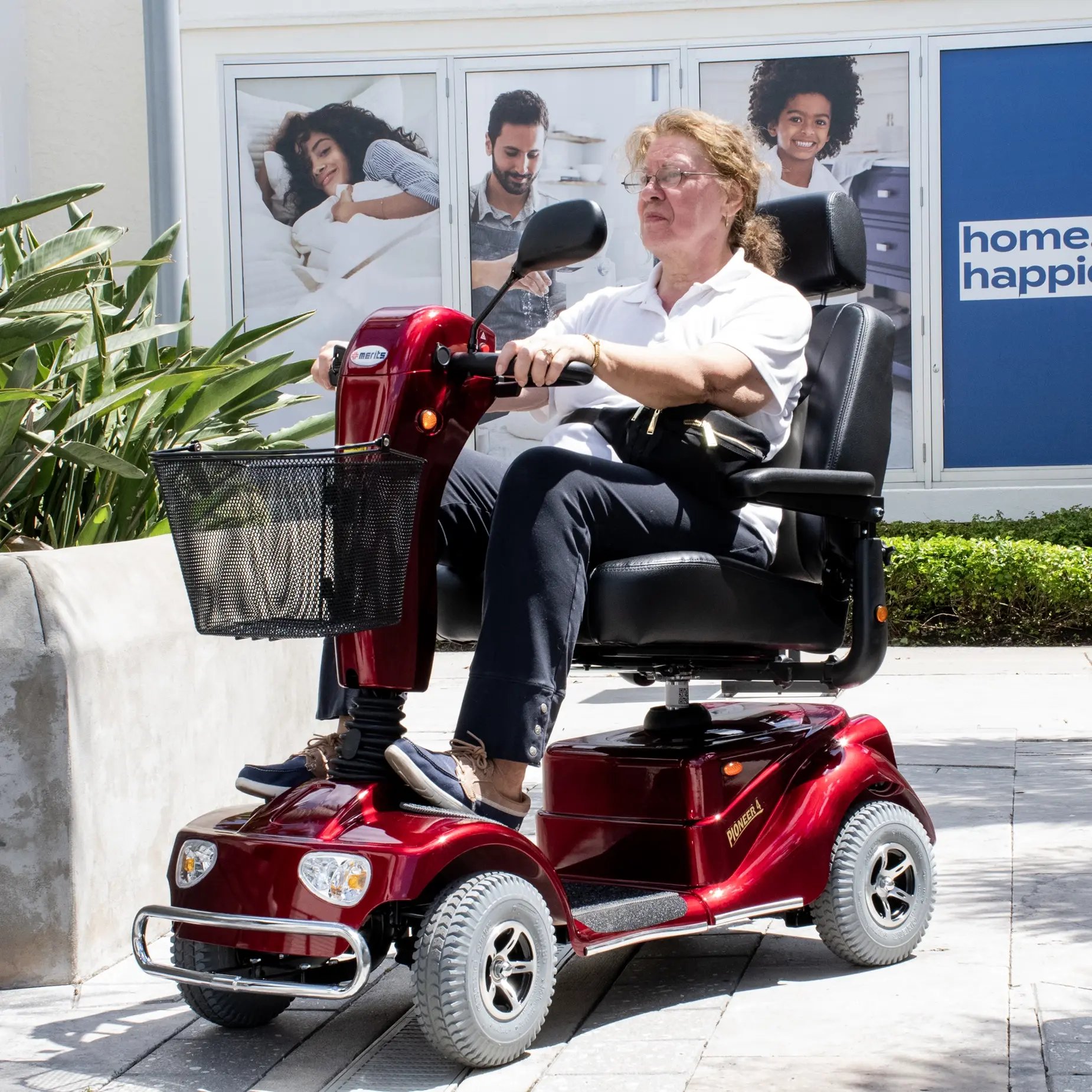 The Merits heavy-duty scooter Pioneer 4.