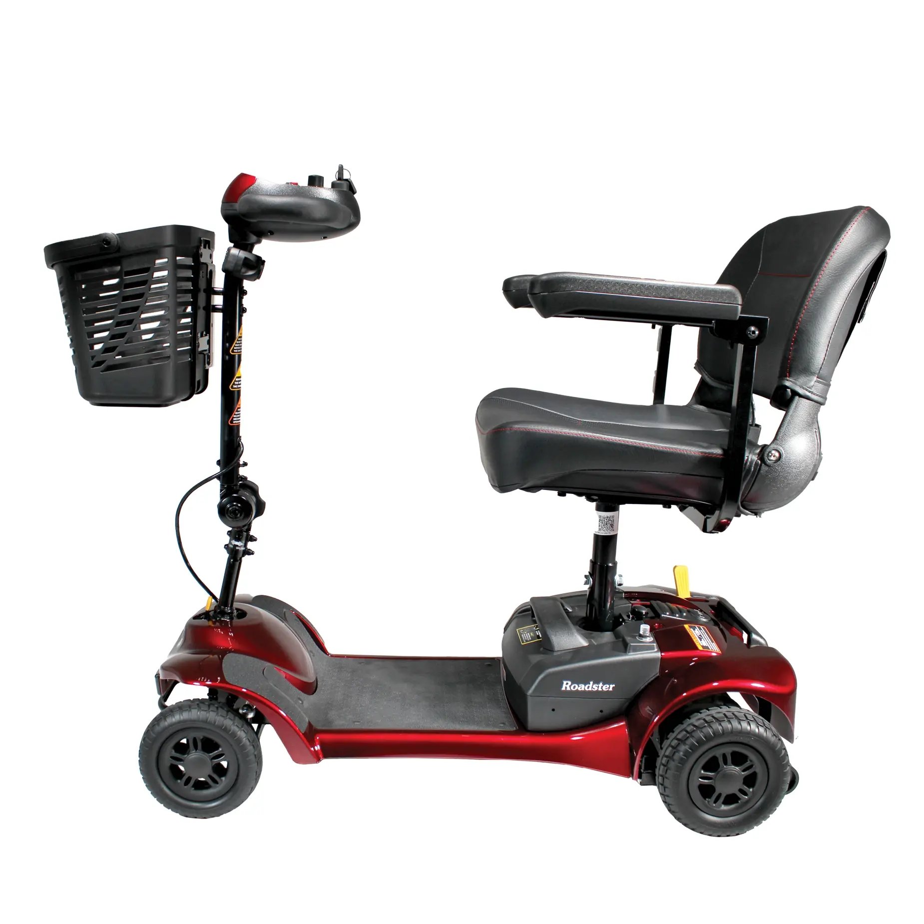 The Merits lightweight scooter Roadster 4 left profile view.