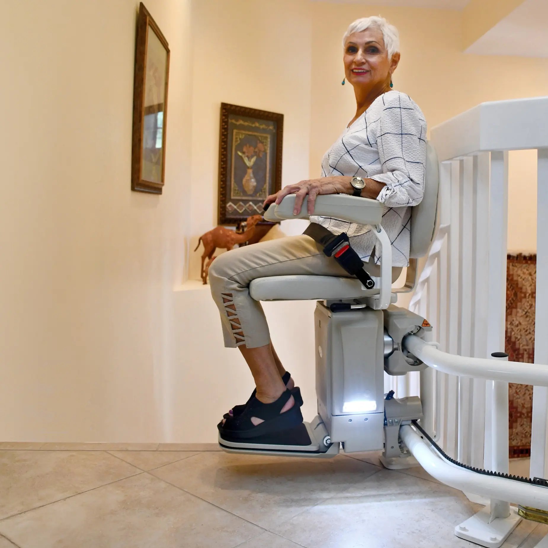 The Merits Health stairlift Pilot Navigator E604.